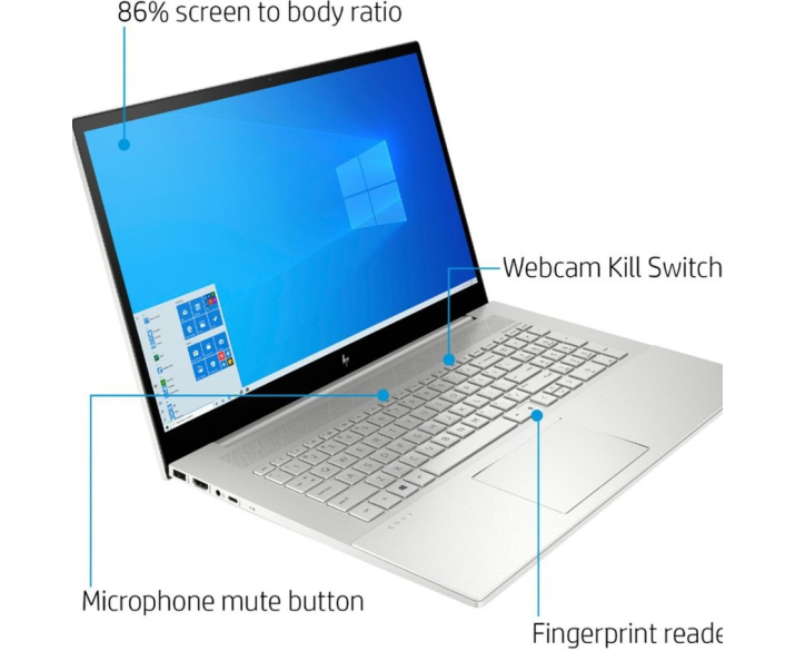 HP Envy 17m-ed0013dx Core i7 1065G7 12GB 512GB SSD 17.3 inch FHD Windows 10