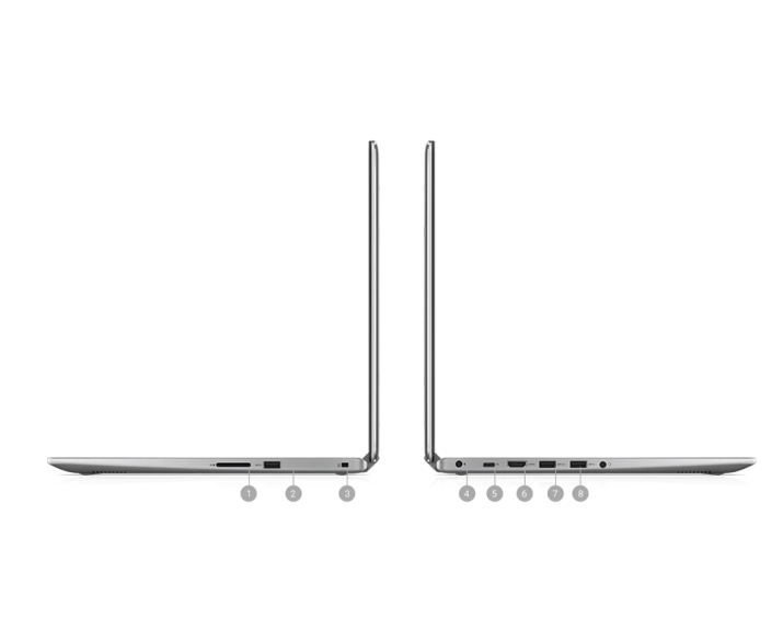 Dell Inspiron 7573, CPU: Core i7 8550U, RAM: RAM 16 GB, Ổ cứng: SSD 256GB, Độ phân giải : Ultra HD, Card đồ họa: MX130 - hình số , 2 image
