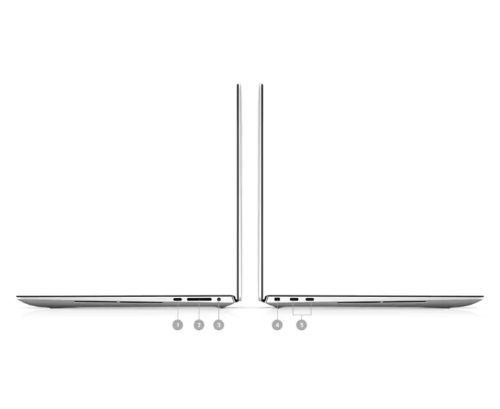 Dell Xps 15 9500, CPU: Core i7 10750H, RAM: RAM 16 GB, Ổ cứng: SSD 512GB, Độ phân giải: Ultra HD+ Touch, Card đồ họa: GTX 1650Ti - hình số , 4 image