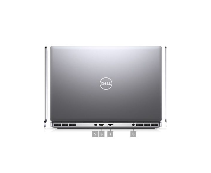 Dell Precision 7550, CPU: Core i7 10850H, RAM: RAM 16 GB, Ổ cứng: SSD 512GB, Độ phân giải: Full HD, Card đồ họa: Quadro T1000 - hình số , 7 image