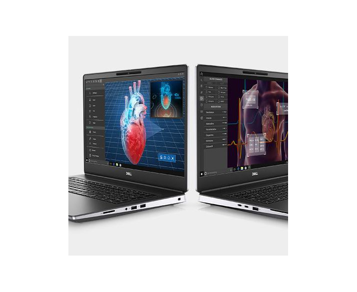 Dell Precision 7750, CPU: Core i7 10850H, RAM: RAM 16 GB, Ổ cứng: SSD 512GB, Độ phân giải : Full HD, Card đồ họa: Quadro RTX 3000 - hình số , 4 image