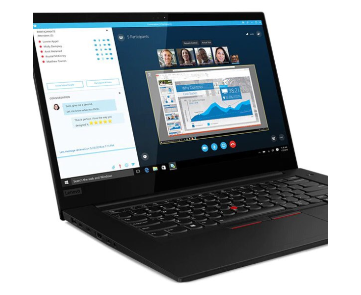 Lenovo Thinkpad X1 Extreme Gen 2, CPU: Core i7 9750H, RAM: RAM 16 GB, Ổ cứng: SSD 512GB, Độ phân giải: Full HD, Card đồ họa: GTX 1650 - hình số , 2 image