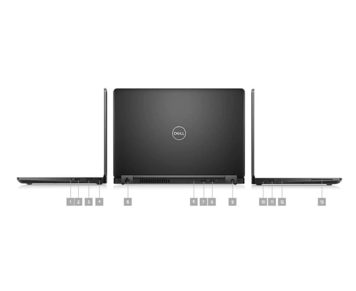 Dell Latitude E5491, CPU: Core i5 8400H, RAM: RAM 8 GB, Ổ cứng: SSD 256GB, Độ phân giải: Full HD, Card đồ họa: MX130 - hình số , 5 image