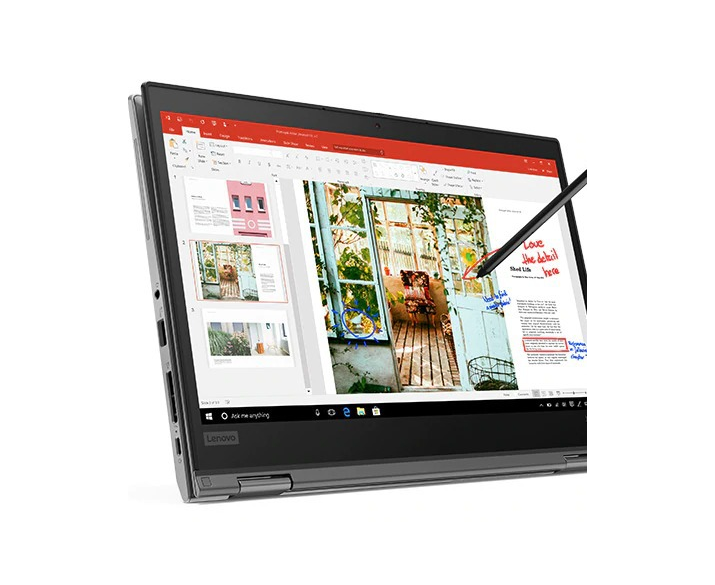 Lenovo ThinkPad X390 Yoga 2-in-1, CPU: Core i7 8565U, RAM: RAM 16 GB, Ổ cứng: SSD 256GB, Độ phân giải: Full HD - hình số , 2 image