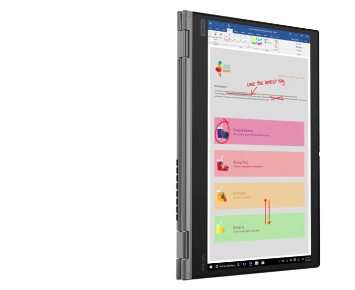 Lenovo ThinkPad X390 Yoga 2-in-1, CPU: Core i7 8565U, RAM: RAM 16 GB, Ổ cứng: SSD 256GB, Độ phân giải: Full HD - hình số , 4 image