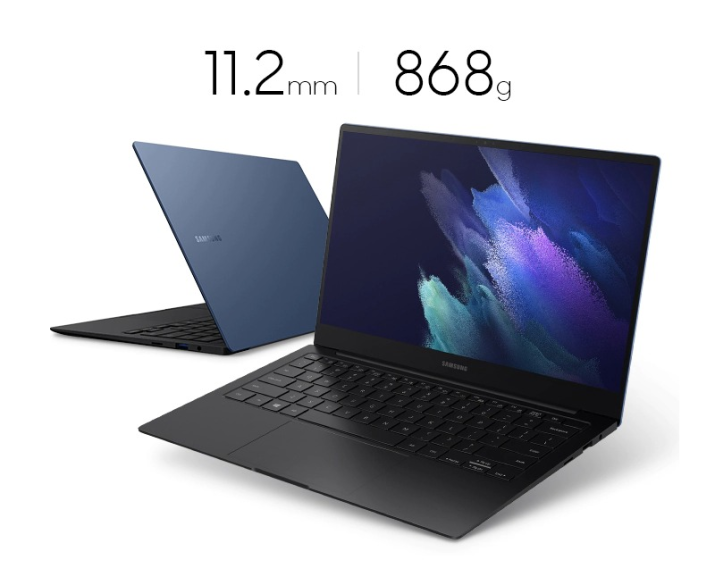 Samsung Galaxy Book Pro 13, CPU: Core i7 1165G7, RAM: RAM 8 GB, Ổ cứng: SSD 256GB, Độ phân giải : Full HD, Card đồ họa: Intel Iris Xe Graphics, Màu sắc: Mystic Navy - hình số , 3 image