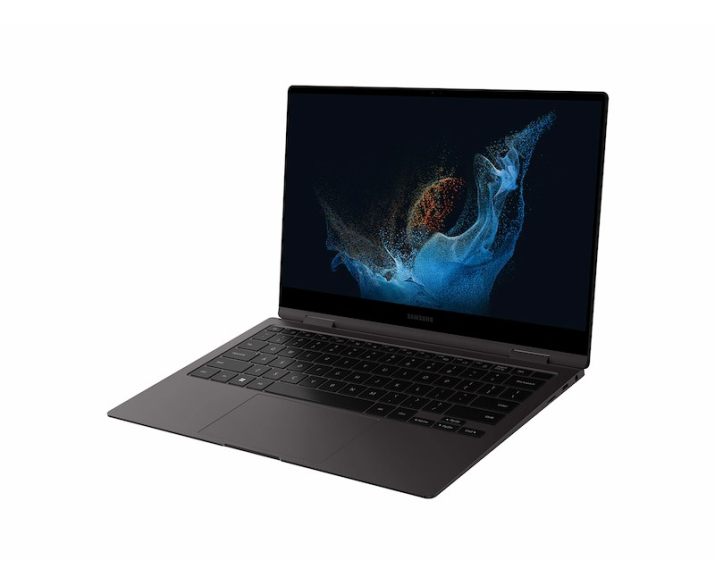 Samsung Galaxy Book2 Pro 360, CPU: Core i7 - 1260P, RAM: 8GB, Ổ cứng: 256GB, Kích thước màn hình: 13.3-inch, Độ phân giải: FHD, Card đồ họa: Intel Iris Xe Graphics, Màu sắc: Graphite - hình số , 5 image