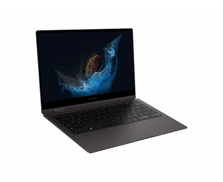 Samsung Galaxy Book2 Pro 360, CPU: Core i7 - 1260P, RAM: 8GB, Ổ cứng: 256GB, Kích thước màn hình: 13.3-inch, Độ phân giải: FHD, Card đồ họa: Intel Iris Xe Graphics, Màu sắc: Graphite - hình số , 6 image