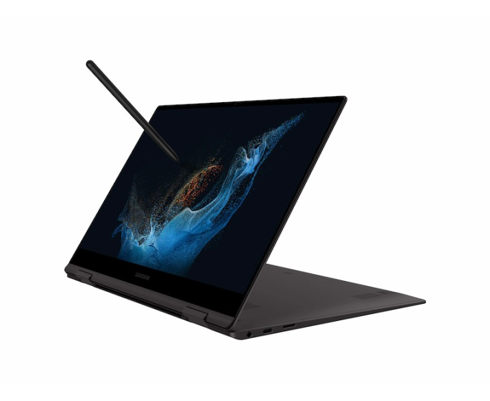 Samsung Galaxy Book2 Pro 360, CPU: Core i7 - 1260P, RAM: 8GB, Ổ cứng: 256GB, Kích thước màn hình: 13.3-inch, Độ phân giải: FHD, Card đồ họa: Intel Iris Xe Graphics, Màu sắc: Graphite - hình số , 10 image
