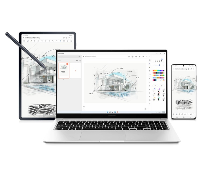 Samsung Galaxy Book 15.6 inch - hình số , 7 image