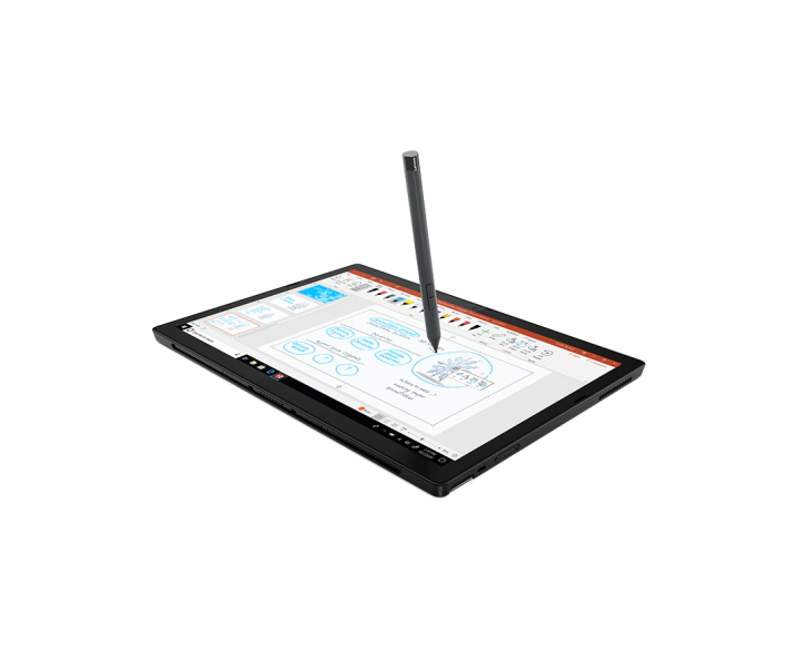 Lenovo ThinkPad X12 Detachable, CPU: Core i7 - 1160G7, RAM: RAM 16 GB, Ổ cứng: SSD M.2 512GB, Độ phân giải: FHD+, Card đồ họa: Intel Iris Xe Graphics, Màu sắc: Black - hình số , 4 image