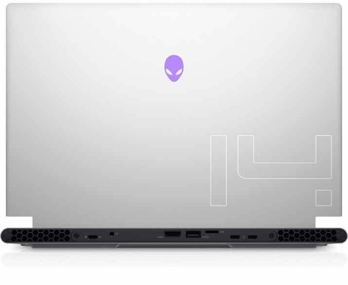 Alienware X14 R1, CPU: Core i7 12700H, RAM: RAM 16GB, Ổ cứng: SSD 512GB, Độ phân giải: FHD, Card đồ họa: NVIDIA GeForce RTX 3050Ti, Màu sắc: Lunar Light - hình số , 2 image