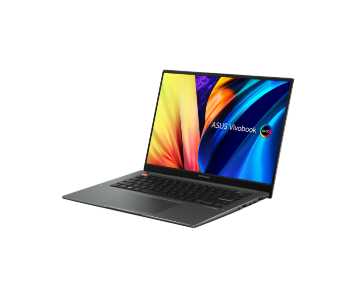 Asus Vivobook S14X, CPU: Core i7 12700H, RAM: RAM 8 GB, Ổ cứng: SSD 512GB, Độ phân giải : Quad HD+, Card đồ họa: Intel Iris Xe Graphics, Màu sắc: Midnight Black - hình số , 10 image