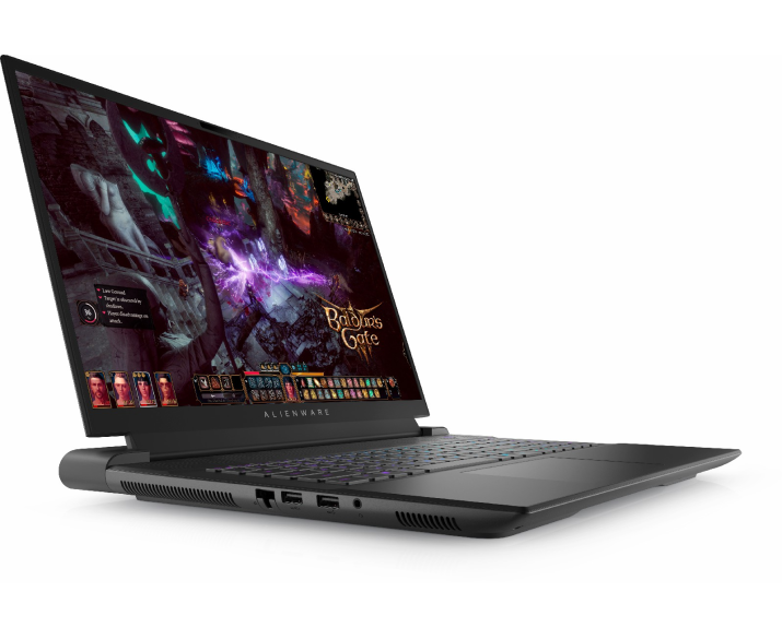 Alienware M18 R1, CPU: Core i7 13700H, RAM: RAM 16GB, Ổ cứng: SSD 1TB, Độ phân giải: QHD+, Card đồ họa: NVIDIA RTX 4060, Màu sắc: Dark Metallic Moon - hình số , 3 image