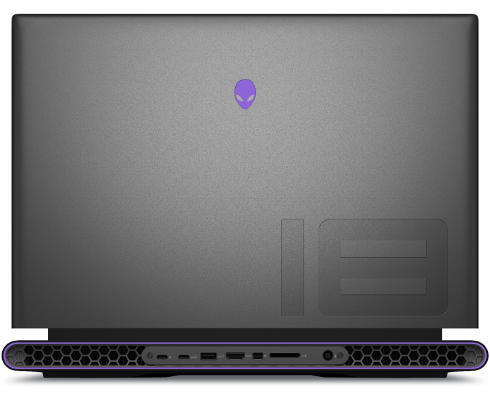 Alienware M18 R1, CPU: Core i7 13700H, RAM: RAM 16GB, Ổ cứng: SSD 1TB, Độ phân giải: QHD+, Card đồ họa: NVIDIA RTX 4060, Màu sắc: Dark Metallic Moon - hình số , 8 image