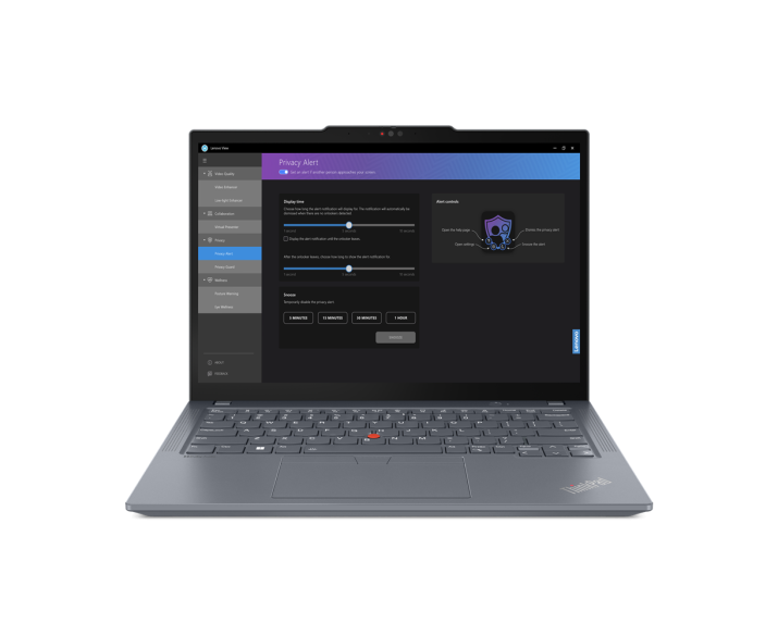Lenovo Thinkpad X13 Gen 4, CPU: Core i5 - 1335U, RAM: RAM 16 GB, Ổ cứng: SSD M.2 256GB, Độ phân giải: FHD+, Card đồ họa: Intel Iris Xe Graphics, Màu sắc: Storm Grey - hình số , 6 image