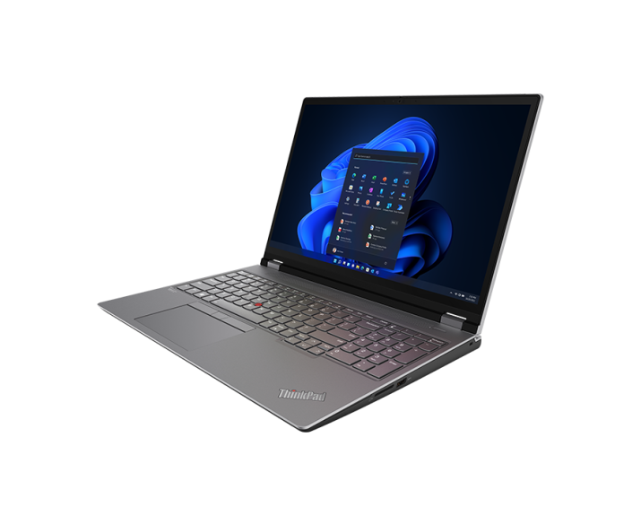 Lenovo ThinkPad P16 Gen 1, CPU: Core i7 - 12800HX, RAM: RAM 32 GB, Ổ cứng: SSD M.2 1TB, Độ phân giải: FHD+, Card đồ họa: NVIDIA RTX A1000, Màu sắc: Storm Grey - hình số , 2 image