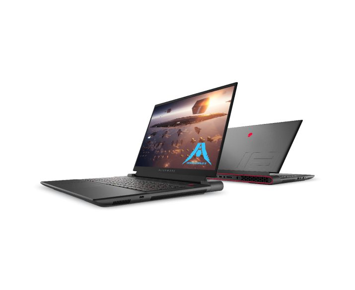 Alienware M18 R1 AMD, CPU: Ryzen 7 7745HX, RAM: RAM 16GB, Ổ cứng: SSD 512GB, Độ phân giải: FHD+, Card đồ họa: NVIDIA RTX 4060, Màu sắc: Dark Metallic Moon - hình số , 13 image