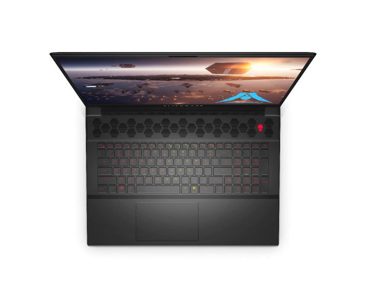 Alienware M18 R1 AMD, CPU: Ryzen 7 7745HX, RAM: RAM 16GB, Ổ cứng: SSD 512GB, Độ phân giải: FHD+, Card đồ họa: NVIDIA RTX 4060, Màu sắc: Dark Metallic Moon - hình số , 4 image