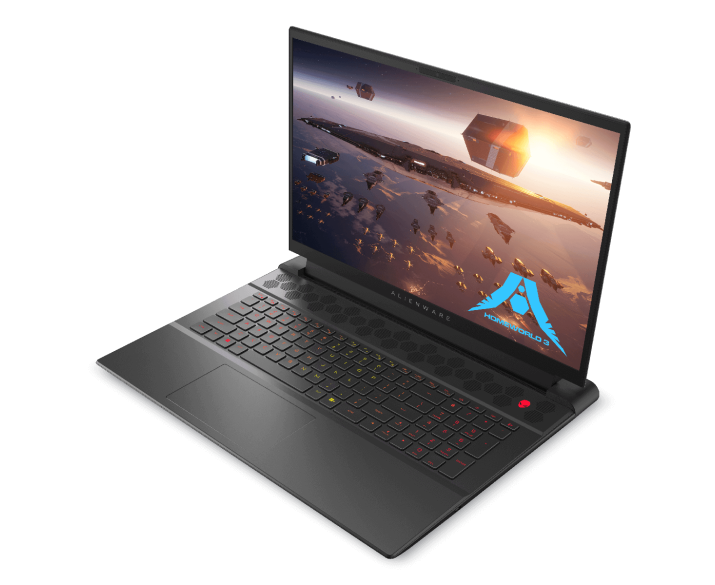 Alienware M18 R1 AMD, CPU: Ryzen 7 7745HX, RAM: RAM 16GB, Ổ cứng: SSD 512GB, Độ phân giải: FHD+, Card đồ họa: NVIDIA RTX 4060, Màu sắc: Dark Metallic Moon - hình số , 10 image
