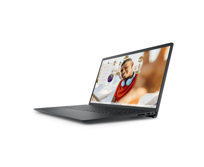 Dell Inspiron 3535, CPU: Ryzen 5 7530U, RAM: RAM 16GB, Ổ cứng: SSD 512GB, Độ phân giải: FHD, Card đồ họa: AMD Radeon Graphics, Màu sắc: Black - hình số , 2 image