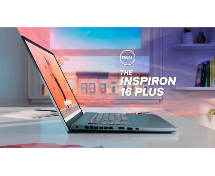 Dell Inspiron 16 Plus 7620, CPU: Core i7 12700H, RAM: RAM 40GB, Ổ cứng: SSD 1TB, Độ phân giải: QHD+, Card đồ họa: Intel Integrated Graphics, Màu sắc: Dark Green - hình số , 8 image