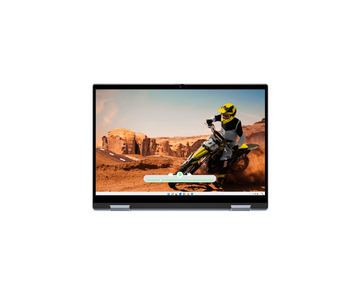 Dell Inspiron 7435 2 in 1, CPU: Ryzen 5 7530U, RAM: RAM 8GB, Ổ cứng: SSD 512GB, Độ phân giải: FHD+, Card đồ họa: AMD Radeon Graphics, Màu sắc: Lavender Blue - hình số , 4 image