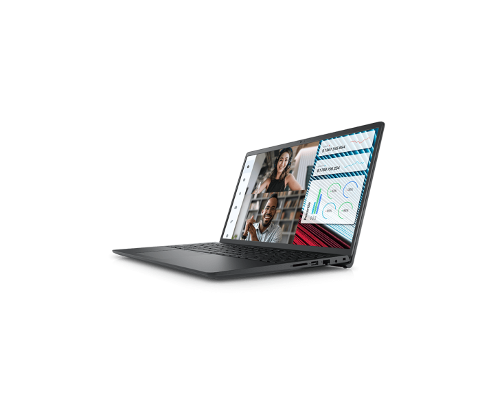 Dell Vostro 3520, CPU: Core i5 1235U, RAM: RAM 16GB, Ổ cứng: SSD 512GB, Độ phân giải: FHD, Card đồ họa: Intel Iris Xe Graphics, Màu sắc: Carbon Black - hình số , 2 image