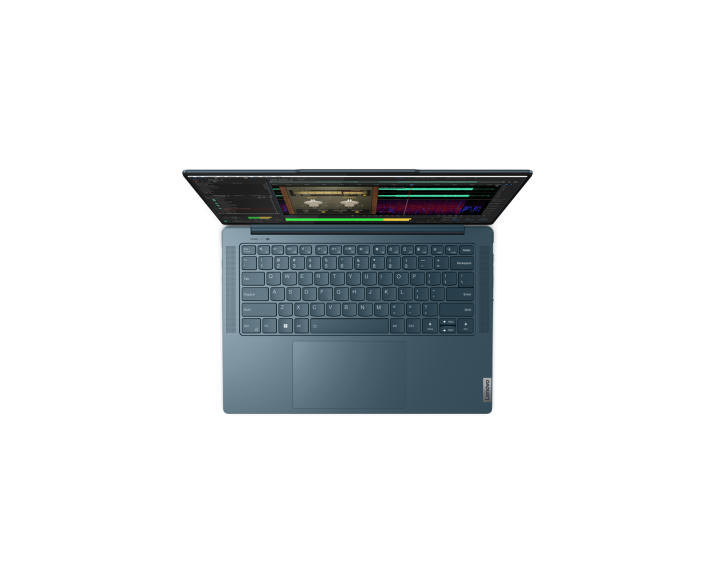 Lenovo Yoga Pro 7 Gen 9 14IMH9, CPU: Core Ultra 5 125H, RAM: RAM 16 GB, Ổ cứng: SSD 1TB, Độ phân giải: Quad HD+, Card đồ họa: Intel Arc Graphics, Màu sắc: Tidal Teal - hình số , 8 image