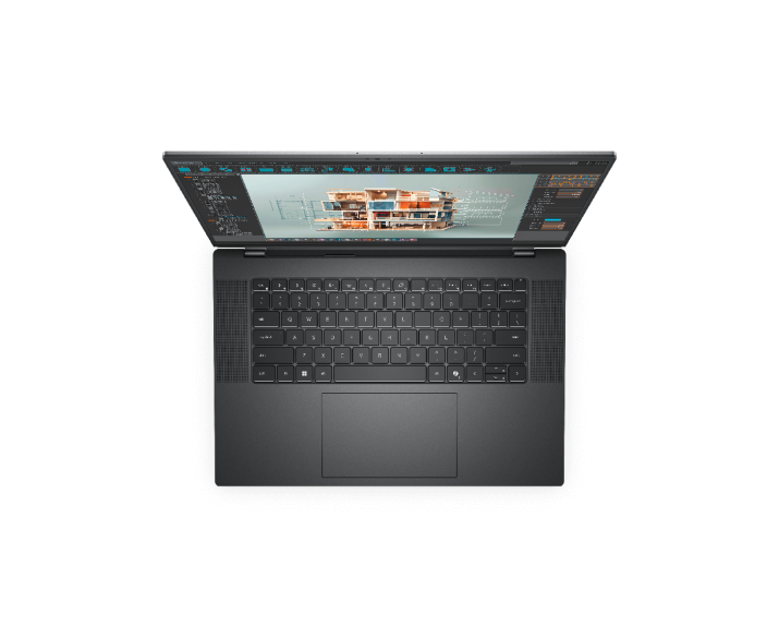 Dell Precision 5690, CPU: Core Ultra 7 165H, RAM: RAM 32 GB, Ổ cứng: SSD 512GB, Độ phân giải: Ultra HD+, Card đồ họa: RTX 2000 Ada, Màu sắc: Grey - hình số , 8 image