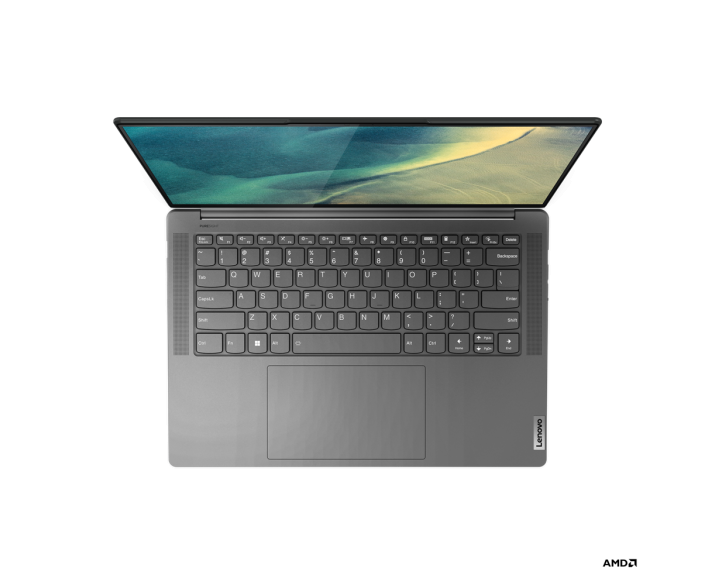 Lenovo Slim 7 ProX 14ARH7, CPU: Ryzen 7 6800HS, RAM: RAM 16 GB, Ổ cứng: SSD 1TB, Độ phân giải: Quad HD+ Touch, Card đồ họa: RTX 3050, Màu sắc: Storm Grey - hình số , 2 image