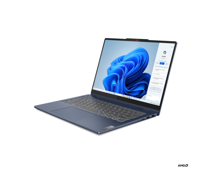 Lenovo IdeaPad 5 2 in 1 14AHP9, CPU: Ryzen 7 8845HS, RAM: RAM 16 GB, Ổ cứng: SSD 1TB, Độ phân giải: Full HD+ Touch, Card đồ họa: AMD Radeon Graphics, Kích thước màn hình: 14 inch, Loại màn hình: Laptop 2 in 1, Hệ điều hành: Windows 11, Màu sắc: Cosmic Blue, Tình trạng: Used - hình số , 3 image