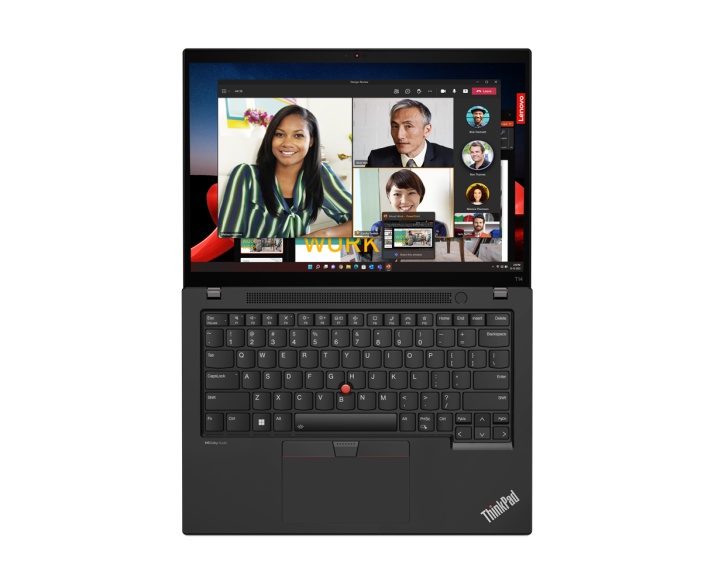 Lenovo Thinkpad T14 Gen 4, CPU: Core i5 - 1335U, RAM: RAM 8 GB, Ổ cứng: SSD M.2 256GB, Độ phân giải: FHD+, Card đồ họa: Intel UHD Graphics, Màu sắc: Thunder Black - hình số , 3 image