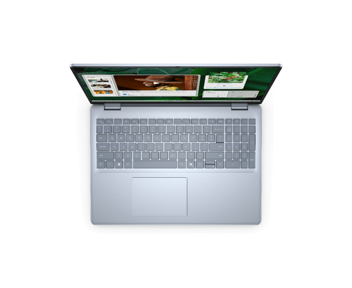 Dell Inspiron 16 5640, CPU: Core 7 150U, RAM: RAM 16 GB, Ổ cứng: SSD 1TB, Độ phân giải: Full HD+, Card đồ họa: Intel Graphic, Loại màn hình: Laptop Touch, Hệ điều hành: Windows 11, Màu sắc: Ice Blue - hình số , 4 image