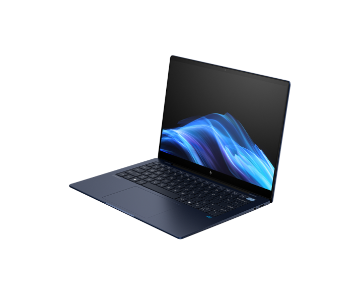 HP EliteBook Ultra G1q, CPU: X1E-78-100, RAM: RAM 16 GB, Ổ cứng: SSD 512GB, Độ phân giải: Quad HD+, Card đồ họa: Qualcomm Adreno, Kích thước màn hình: 14 inch, Màu sắc: Nocturne Blue - hình số , 3 image