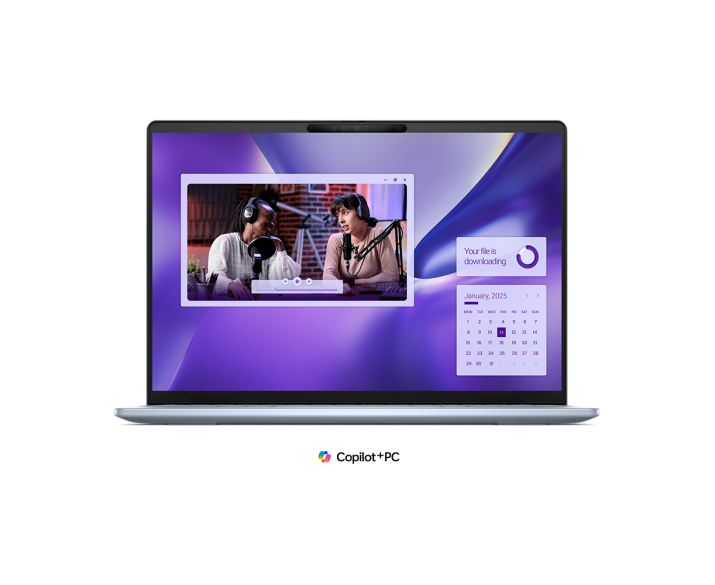 Dell Inspiron 7441, CPU: X1E-00-1DE, RAM: RAM 16 GB, Ổ cứng: SSD 256GB, Độ phân giải: Quad HD+ Touch, Card đồ họa: Qualcomm Adreno, Màu sắc: Ice Blue - hình số , 10 image