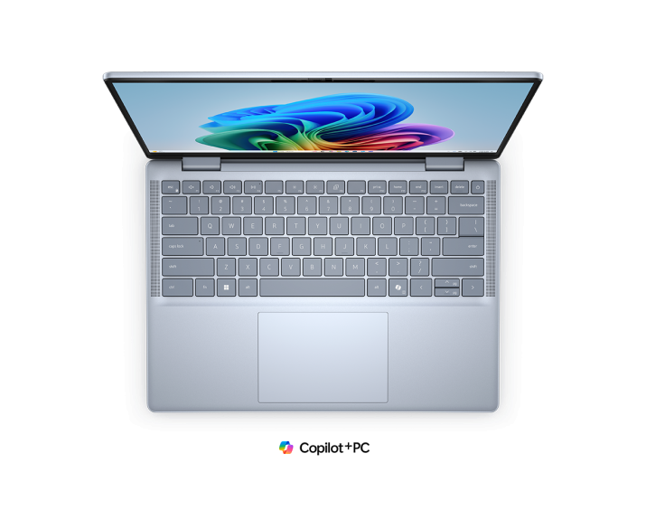 Dell Inspiron 7441, CPU: X1E-00-1DE, RAM: RAM 16 GB, Ổ cứng: SSD 256GB, Độ phân giải: Quad HD+ Touch, Card đồ họa: Qualcomm Adreno, Màu sắc: Ice Blue - hình số , 3 image