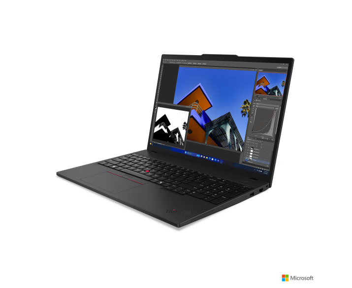 Lenovo ThinkPad T16 Gen 3, CPU: Core Ultra 7 165U, RAM: RAM 16 GB, Ổ cứng: SSD 1TB, Độ phân giải: Full HD+, Card đồ họa: Intel Graphic, Kích thước màn hình: 16 inch, Loại màn hình: Laptop Touch, Hệ điều hành: Windows 11, Màu sắc: Black - hình số , 7 image
