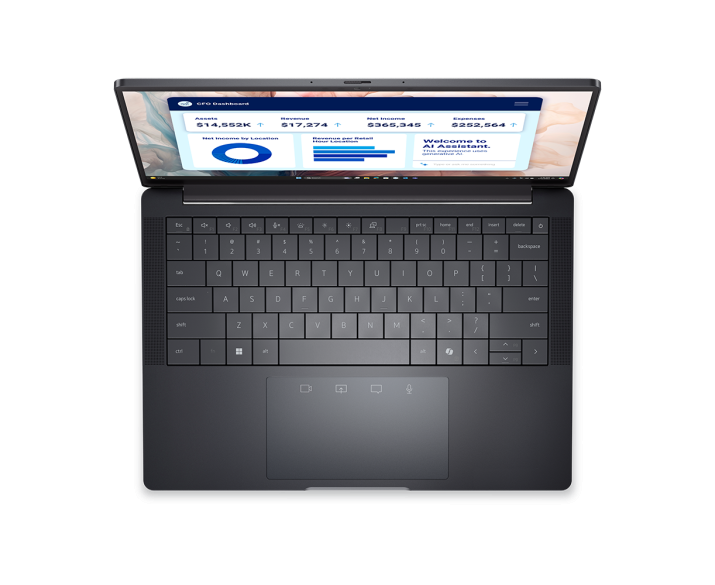Dell Pro 13 Premium PA13250, CPU: Core Ultra 5 236V, RAM: RAM 16 GB, Ổ cứng: SSD 256GB, Độ phân giải : Full HD+, Card đồ họa: Intel Arc Graphics, Kích thước màn hình: 13.3 inch, Loại màn hình: Laptop Non-Touch, Hệ điều hành: Windows 11, Màu sắc: Black - hình số , 4 image