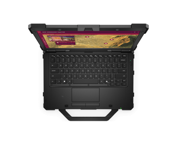 Dell Pro Rugged 13 RA13250, CPU: Core Ultra 5 135U, RAM: RAM 16 GB, Ổ cứng: SSD 256GB, Độ phân giải: Full HD, Card đồ họa: Intel Graphic, Kích thước màn hình: 13.3 inch, Loại màn hình: Laptop Touch, Hệ điều hành: Windows 11, Màu sắc: Black - hình số , 7 image