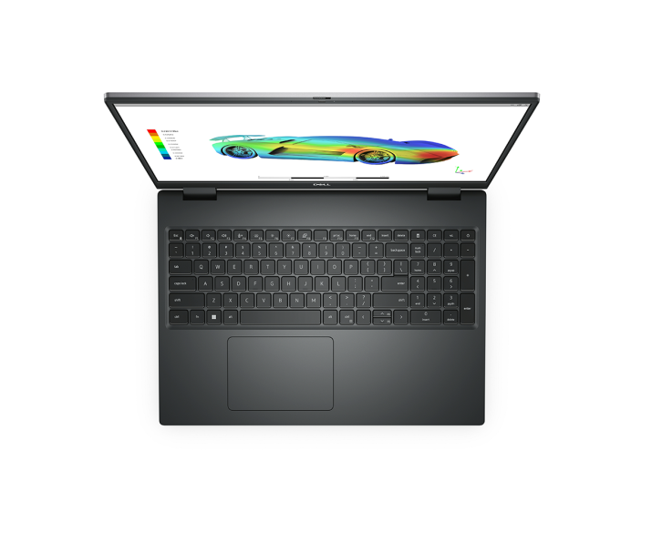 Dell Precision 7670, CPU: Core i7 12850HX, RAM: RAM 64GB, Ổ cứng: SSD 512GB, Độ phân giải: FHD+, Card đồ họa: NVIDIA RTX A3000, Màu sắc: Dark Gray - hình số , 7 image