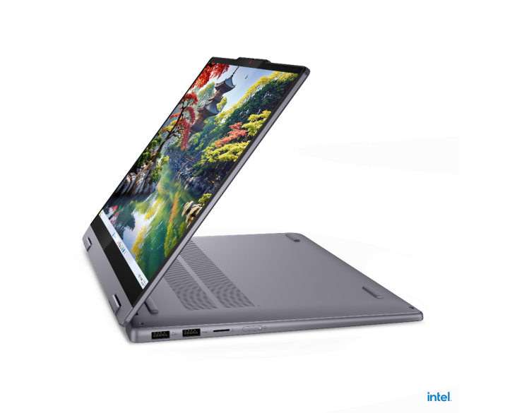 Lenovo IdeaPad 5 2 in 1 14IAL10, CPU: Core Ultra 5 225U, RAM: RAM 8 GB, Ổ cứng: SSD 256GB, Độ phân giải : Full HD+, Card đồ họa: Intel Graphic, Kích thước màn hình: 14 inch, Loại màn hình: Laptop Touch, Hệ điều hành: Windows 11, Màu sắc: Luna Grey - hình số , 6 image