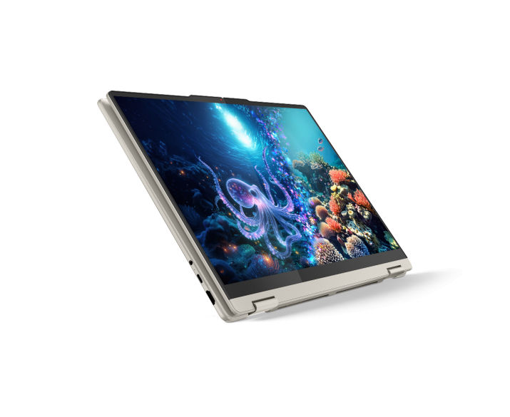 Lenovo Yoga 7 2 in 1 16AKP10, CPU: Ryzen AI 5 340, RAM: RAM 16 GB, Ổ cứng: SSD 512GB, Độ phân giải: Full HD+, Card đồ họa: AMD Radeon Graphics, Kích thước màn hình: 16 inch, Loại màn hình: Laptop Touch, Hệ điều hành: Windows 11, Màu sắc: Seashell - hình số , 9 image
