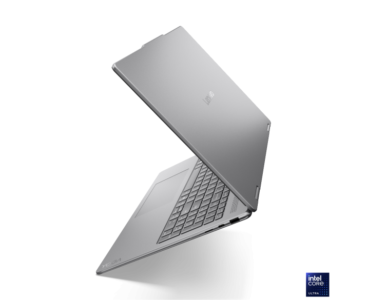 Lenovo Yoga 7 2 in 1 16ILL10, CPU: Core Ultra 5 226V, RAM: RAM 16 GB, Ổ cứng: SSD 512GB, Độ phân giải : Full HD+, Card đồ họa: Intel Arc Graphics, Kích thước màn hình: 16 inch, Loại màn hình: Laptop Touch, Hệ điều hành: Windows 11, Màu sắc: Luna Grey - hình số , 2 image