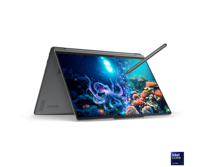Lenovo Yoga 9 2 in 1 14ILL10, CPU: Core Ultra 7 258V, RAM: RAM 32 GB, Ổ cứng: SSD 1TB, Độ phân giải: Ultra HD+, Card đồ họa: Intel Arc Graphics, Kích thước màn hình: 14 inch, Loại màn hình: Laptop Touch, Hệ điều hành: Windows 11, Màu sắc: Luna Grey - hình số 