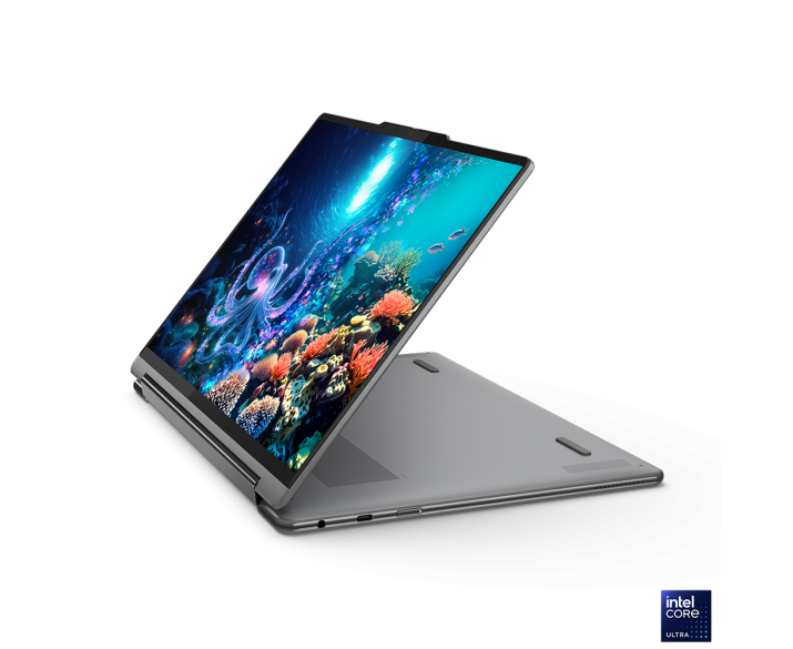 Lenovo Yoga 9 2 in 1 14ILL10, CPU: Core Ultra 7 258V, RAM: RAM 32 GB, Ổ cứng: SSD 1TB, Độ phân giải: Ultra HD+, Card đồ họa: Intel Arc Graphics, Kích thước màn hình: 14 inch, Loại màn hình: Laptop Touch, Hệ điều hành: Windows 11, Màu sắc: Luna Grey - hình số , 4 image