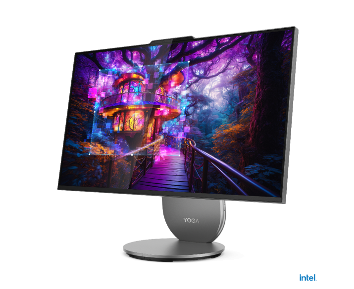 Lenovo Yoga AIO 27IAH10, CPU: Core Ultra 5 125H, RAM: RAM 16 GB, Ổ cứng: SSD 1TB, Độ phân giải: Quad HD, Card đồ họa: Intel Arc Graphics, Kích thước màn hình: 27 inch, Loại màn hình: Laptop Non-Touch, Hệ điều hành: Windows 11, Màu sắc: Luna Grey - hình số , 12 image