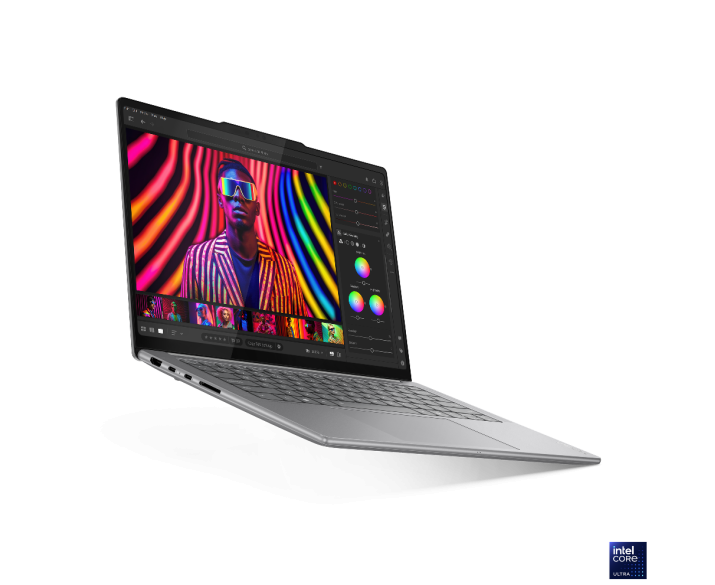 Lenovo Yoga Pro 7 14IAH10, CPU: Core Ultra 7 255H, RAM: RAM 32 GB, Ổ cứng: SSD 1TB, Độ phân giải: Quad HD+, Card đồ họa: Intel Arc Graphics, Kích thước màn hình: 14 inch, Loại màn hình: Laptop Touch, Hệ điều hành: Windows 11, Màu sắc: Luna Grey - hình số , 5 image