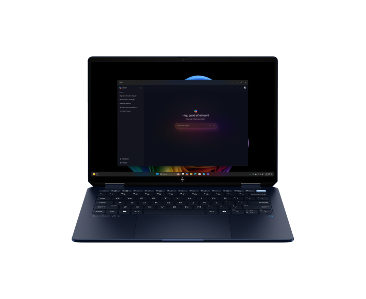 HP OmniBook Ultra Flip 14t fh000, CPU: Core Ultra 5 226V, RAM: RAM 16 GB, Ổ cứng: SSD 512GB, Độ phân giải: Quad HD+, Card đồ họa: Intel Arc Graphics, Kích thước màn hình: 14 inch, Loại màn hình: Laptop Touch, Hệ điều hành: Windows 11, Màu sắc: Atmosphere blue - hình số , 8 image