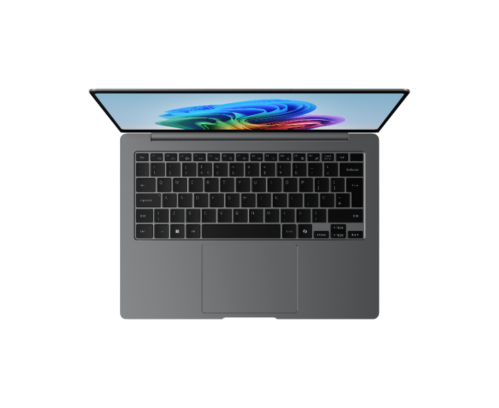Samsung Galaxy Book 5 Pro, CPU: Core Ultra 7 256V, RAM: RAM 32 GB, Ổ cứng: SSD 1TB, Độ phân giải: Quad HD+, Card đồ họa: Intel Arc Graphics, Kích thước màn hình: 14 inch, Loại màn hình: Laptop Touch, Hệ điều hành: Windows 11 Home, Màu sắc: Dark Gray - hình số , 2 image